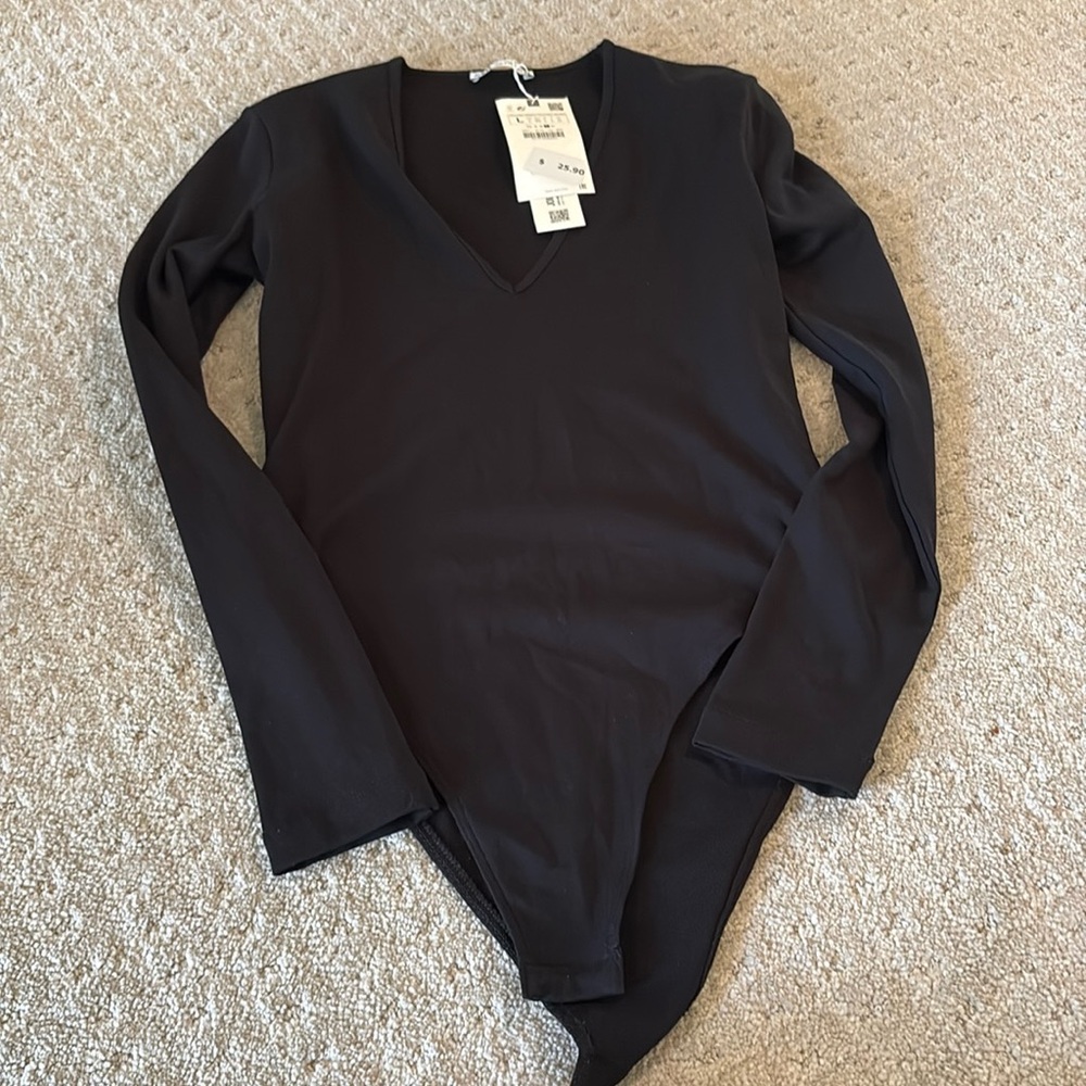 Zara long sleeve bodysuit NWT